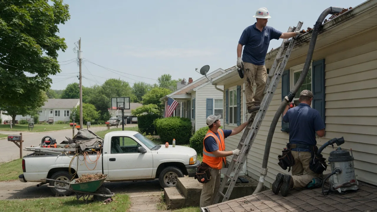 Gutter Installation in New Lisbon, IN near me